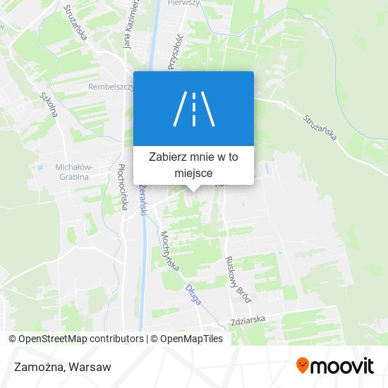 Mapa Zamożna