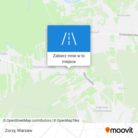 Mapa Zorzy