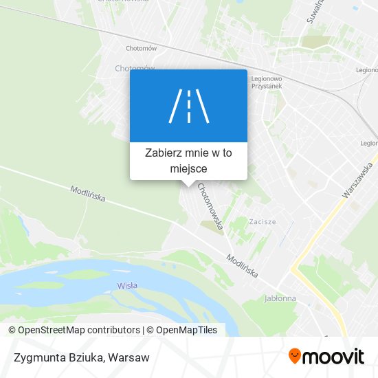 Mapa Zygmunta Bziuka