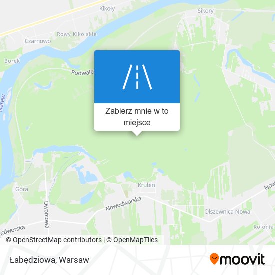 Mapa Łabędziowa