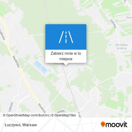 Mapa Łuczywo