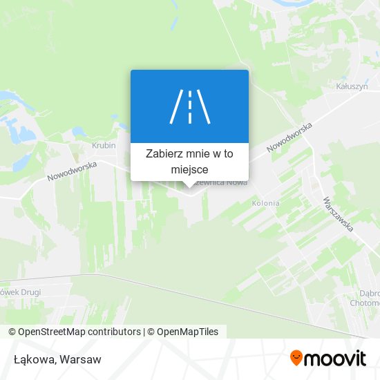 Mapa Łąkowa