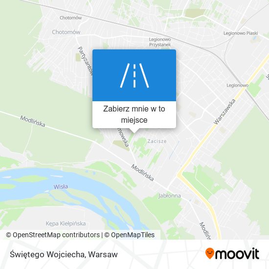 Mapa Świętego Wojciecha