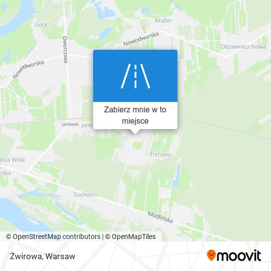 Mapa Żwirowa