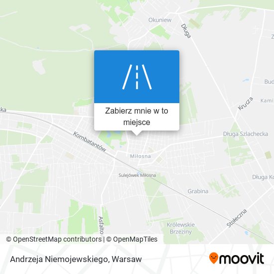 Mapa Andrzeja Niemojewskiego