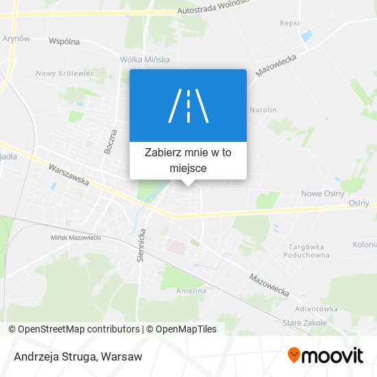 Mapa Andrzeja Struga