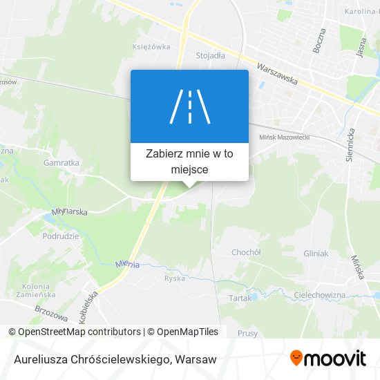 Mapa Aureliusza Chróścielewskiego