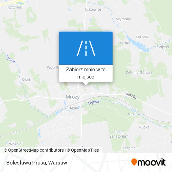 Mapa Bolesława Prusa