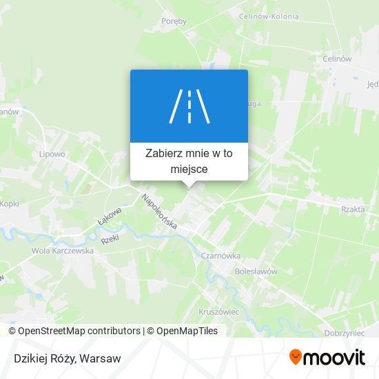 Mapa Dzikiej Róży