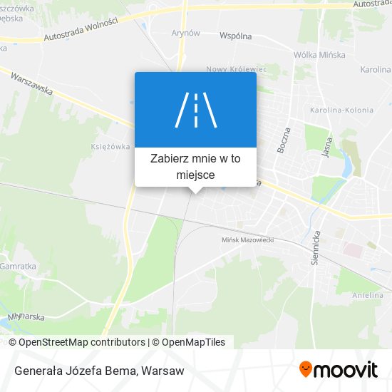 Mapa Generała Józefa Bema