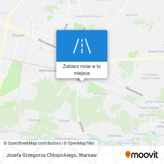 Mapa Józefa Grzegorza Chłopickiego