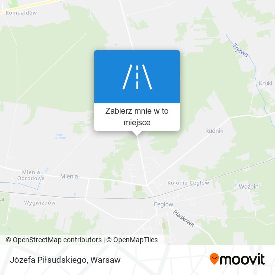 Mapa Józefa Piłsudskiego