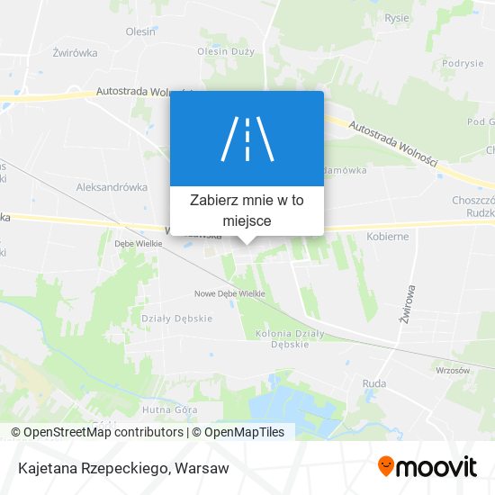 Mapa Kajetana Rzepeckiego