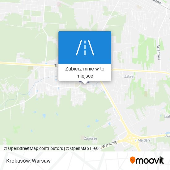 Mapa Krokusów