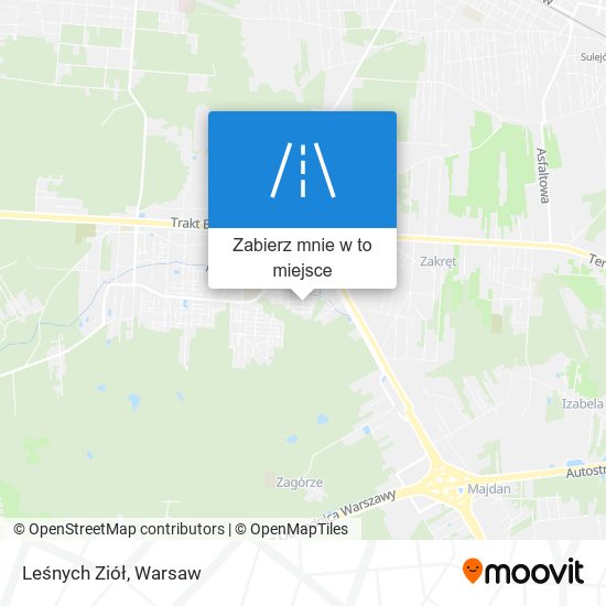 Mapa Leśnych Ziół