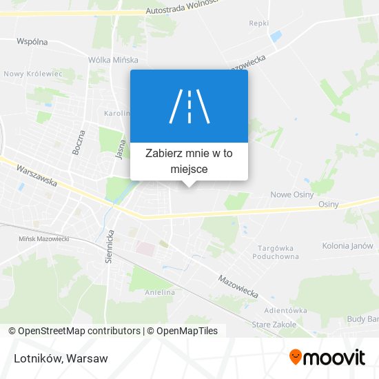 Mapa Lotników