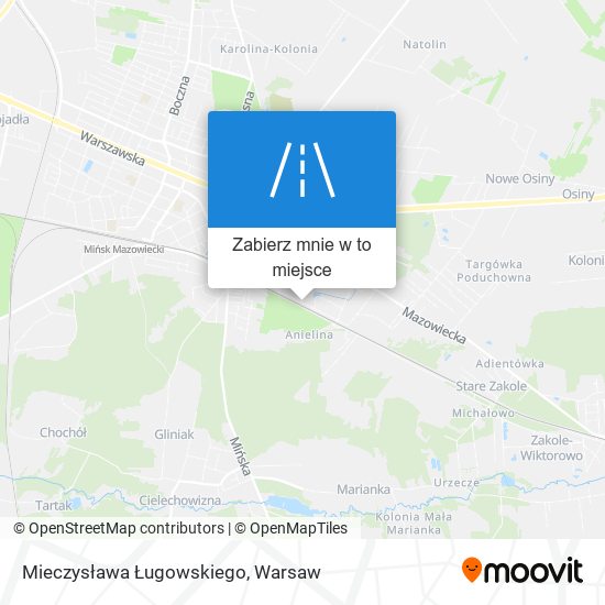 Mapa Mieczysława Ługowskiego