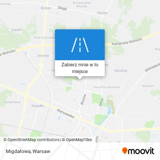 Mapa Migdałowa