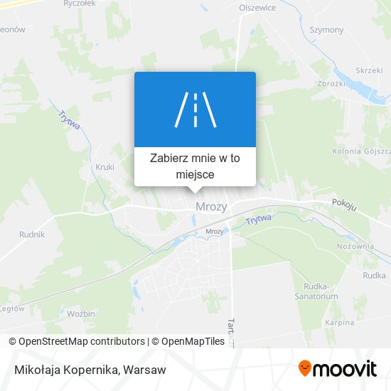 Mapa Mikołaja Kopernika