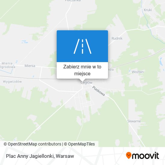 Mapa Plac Anny Jagiellonki