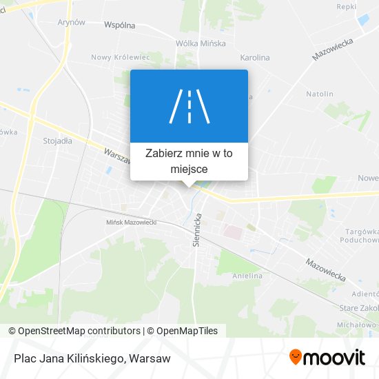 Mapa Plac Jana Kilińskiego