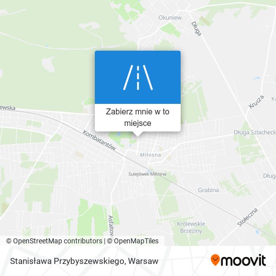 Mapa Stanisława Przybyszewskiego