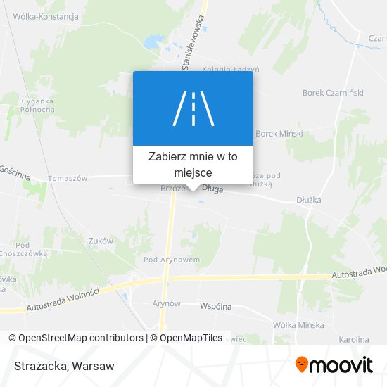 Mapa Strażacka