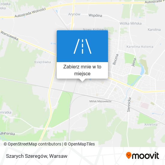 Mapa Szarych Szeregów