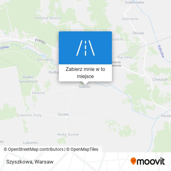 Mapa Szyszkowa