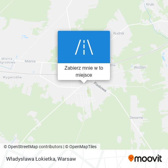 Mapa Władysława Łokietka