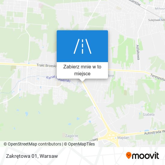 Mapa Zakrętowa 01