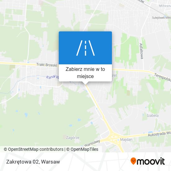 Mapa Zakrętowa 02