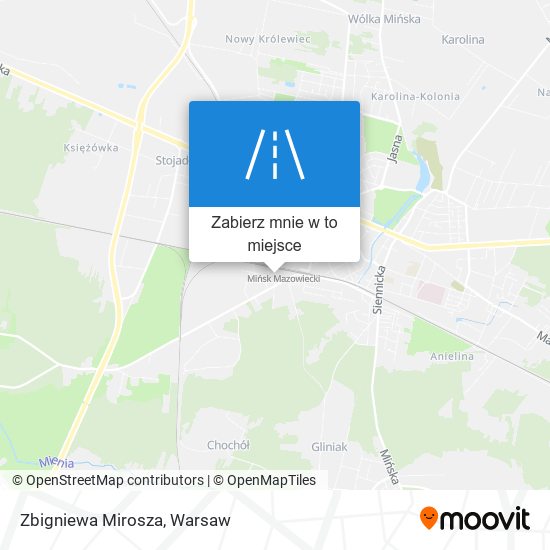 Mapa Zbigniewa Mirosza