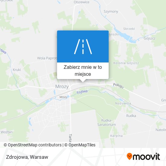 Mapa Zdrojowa