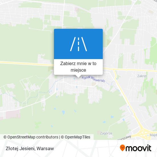 Mapa Złotej Jesieni