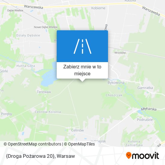 Mapa {Droga Pożarowa 20}