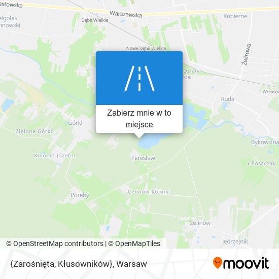 Mapa {Zarośnięta, Kłusowników}