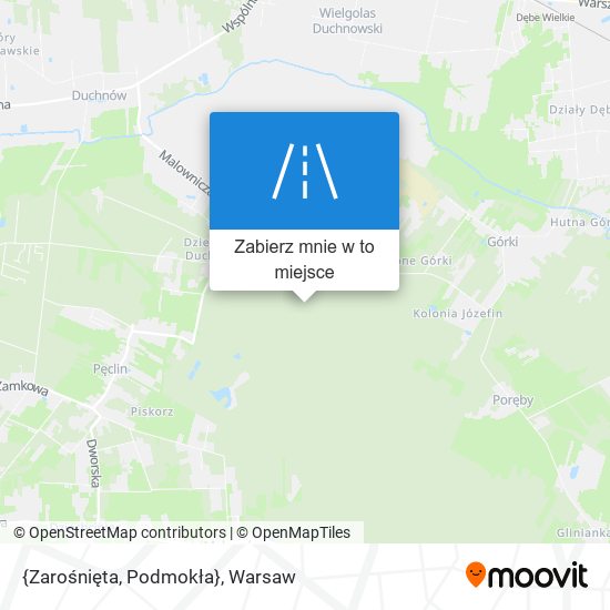 Mapa {Zarośnięta, Podmokła}