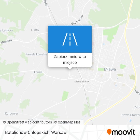 Mapa Batalionów Chłopskich