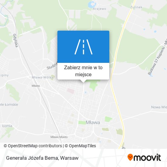 Mapa Generała Józefa Bema