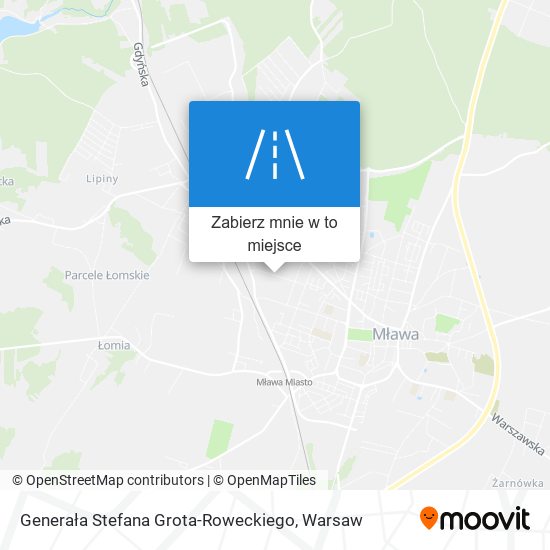 Mapa Generała Stefana Grota-Roweckiego