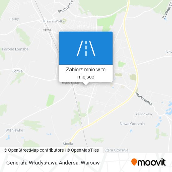 Mapa Generała Władysława Andersa