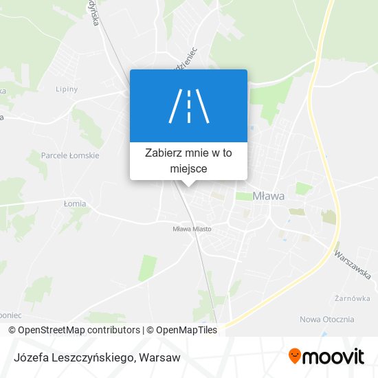 Mapa Józefa Leszczyńskiego