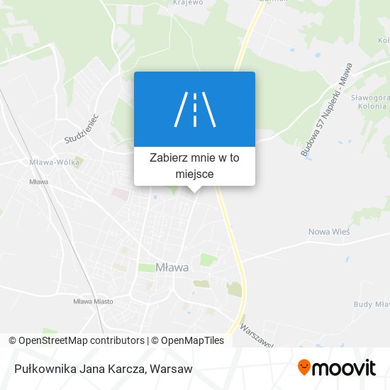 Mapa Pułkownika Jana Karcza