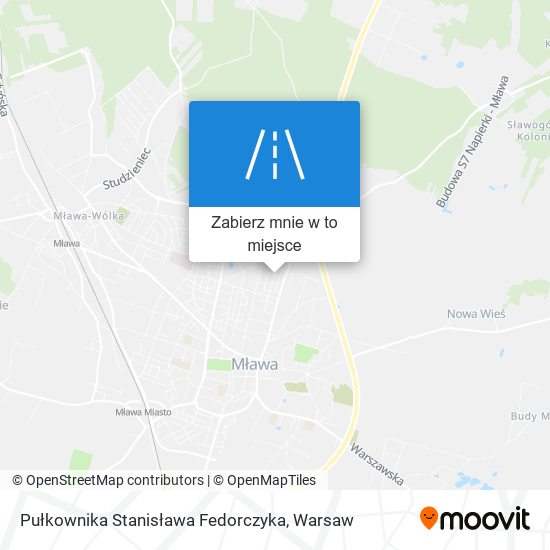 Mapa Pułkownika Stanisława Fedorczyka