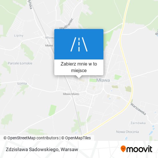 Mapa Zdzisława Sadowskiego