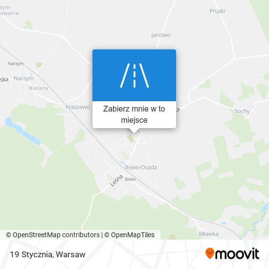 Mapa 19 Stycznia