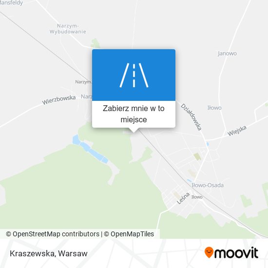 Mapa Kraszewska