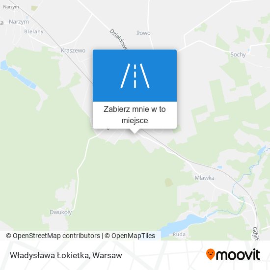 Mapa Władysława Łokietka