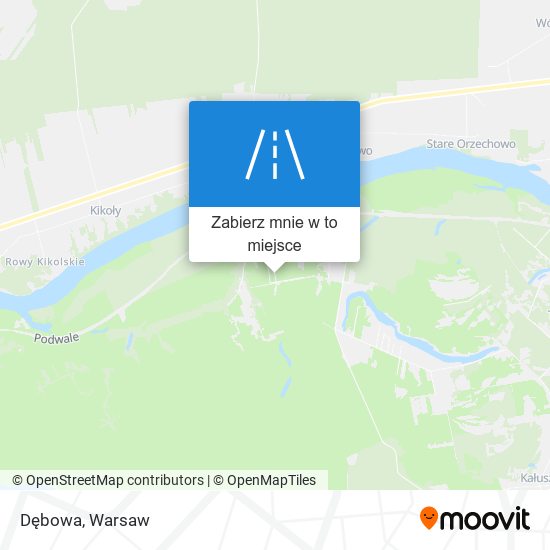 Mapa Dębowa